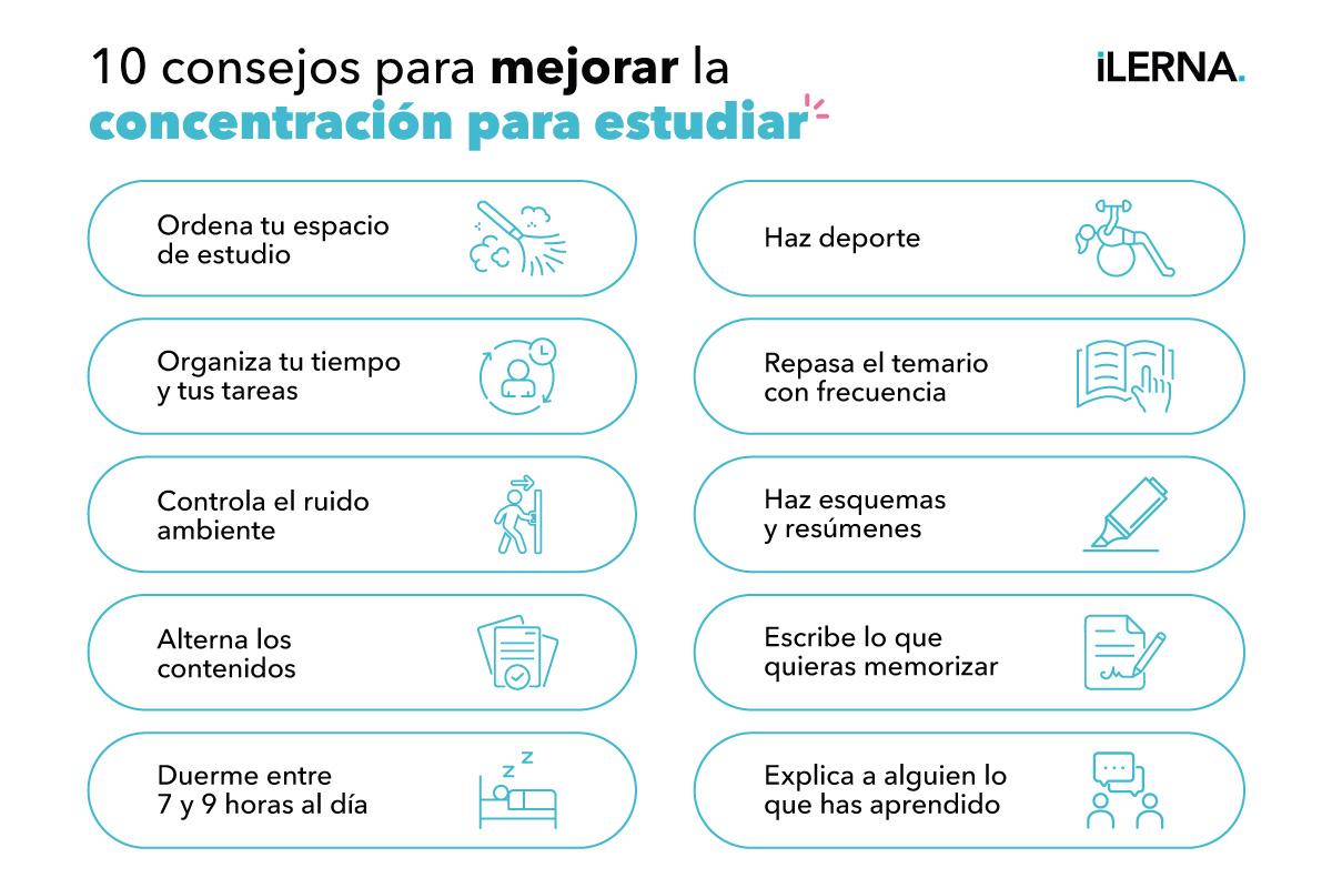Cómo concentrarse para estudiar