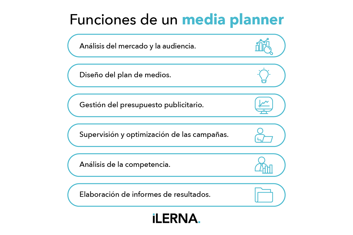 Funciones de un media planner