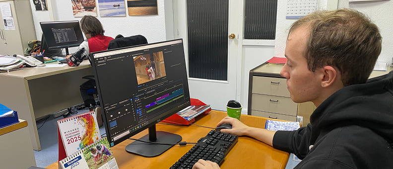 Alumnos de iLERNA impulsan su formación práctica en Manos Unidas.