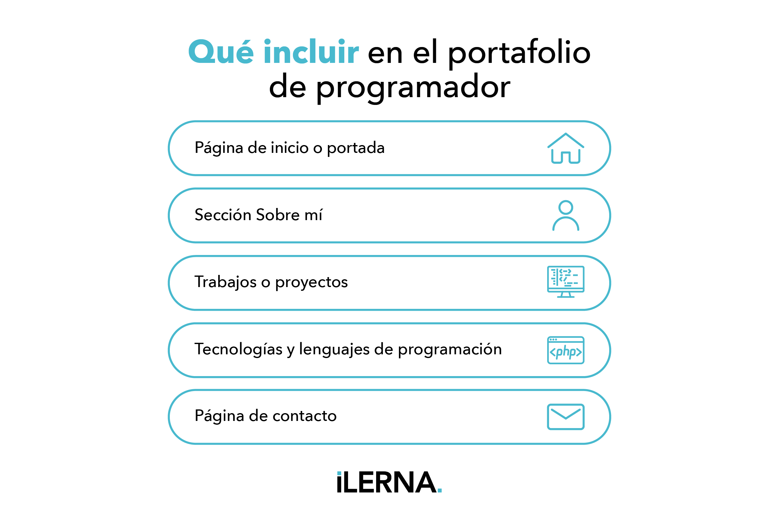 ¿Qué se debe añadir en el portafolio de programador sin experiencia?