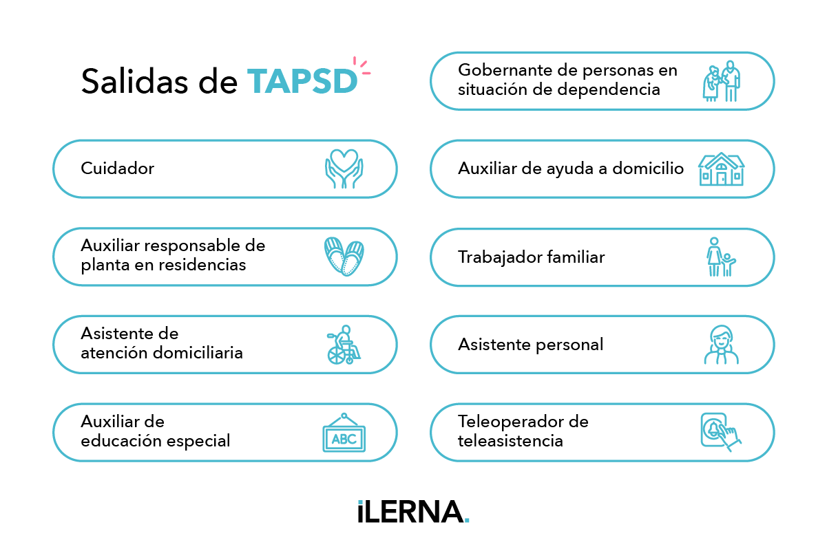 Salidas profesionales del Técnico en Asistencia a Personas en Situación de Dependencia