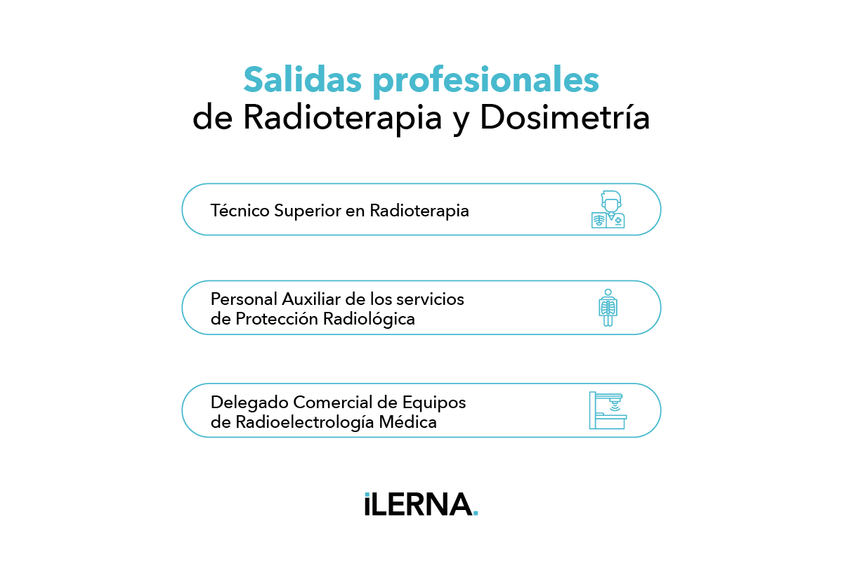 Oportunidades laborales de Radioterapia y Dosimetría Todas las salidas profesionales de Radioterapia y Dosimetría