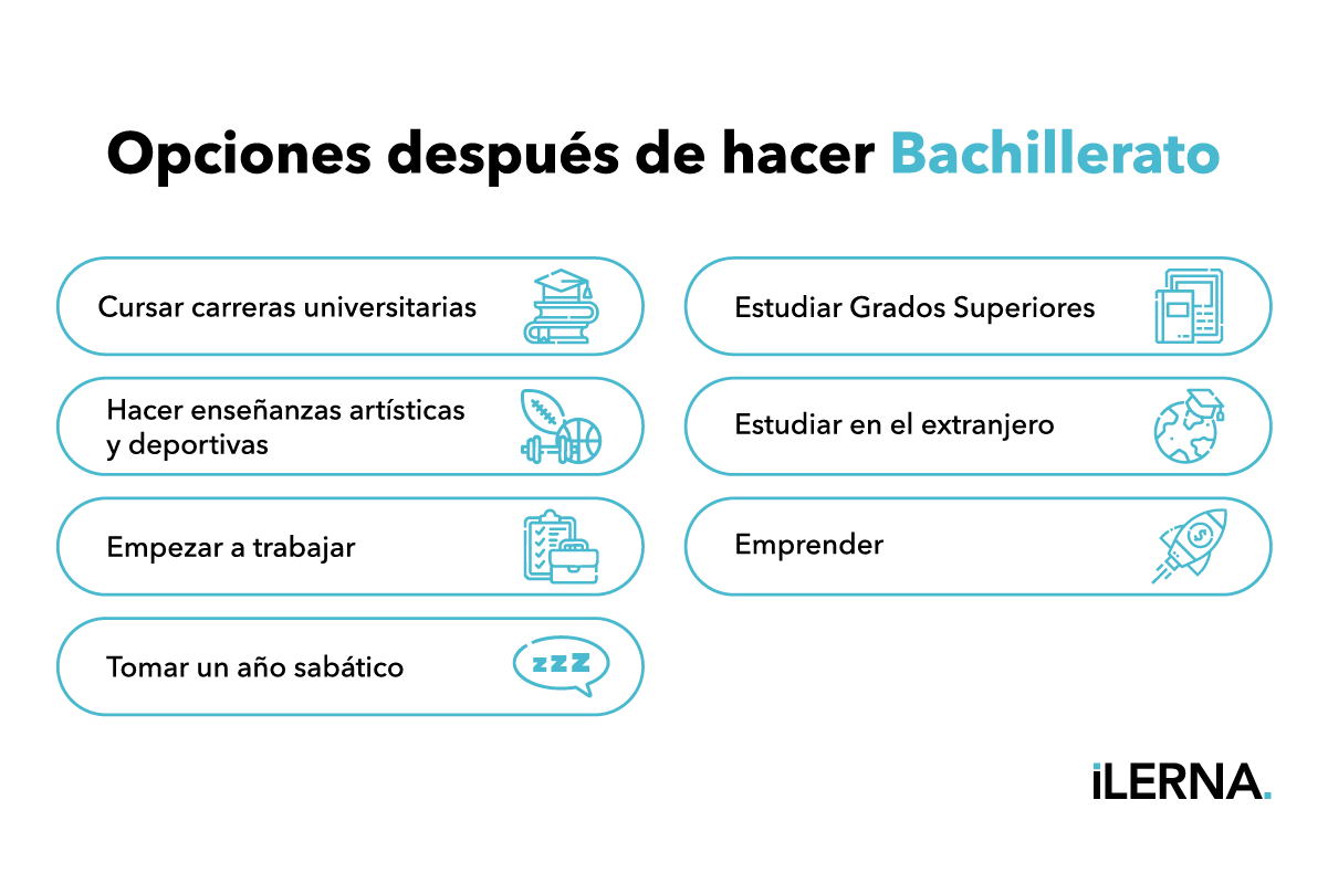Opciones académicas y profesionales después de hacer bachillerato