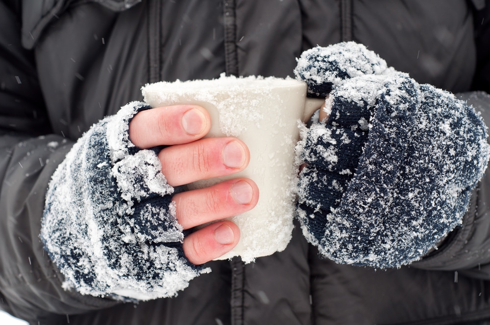 La congelación es más habitual que afecte manos, pies y cara. 