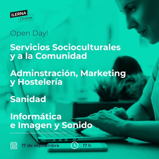 ¡No te pierdas el Open Day de ILERNA Online!