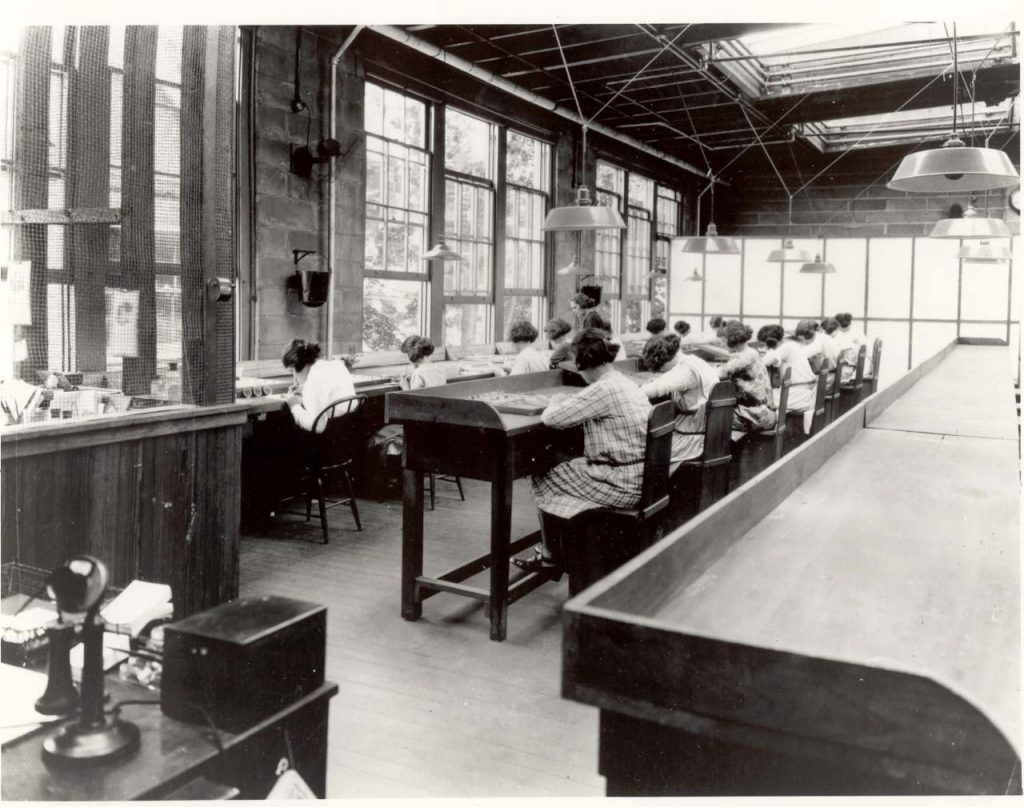 Las Chicas del Radio trabajaban en la fábrica United States Radium Corporation.