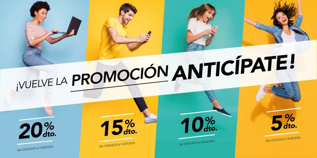 Promoción Anticípate
