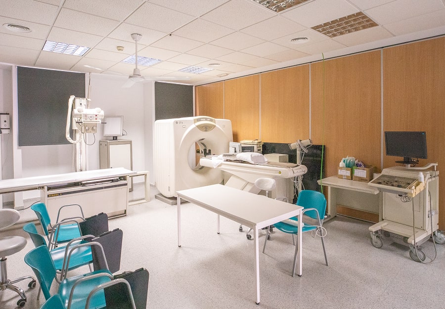 Aula y maquinaria de Imagen para el Diagnóstico y Medicina Nuclear