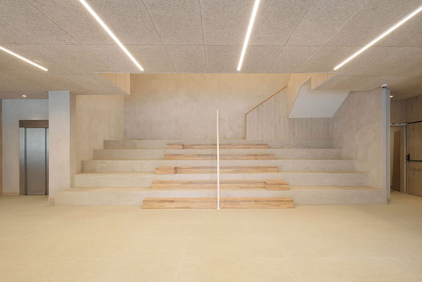 Instalaciones del centro de formación profesional iLERNA Open A Coruña