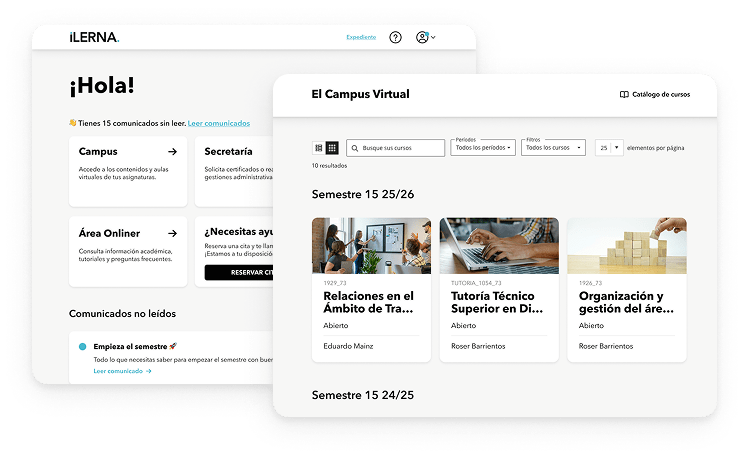Imagen de la cuenta y el campus de iLERNA