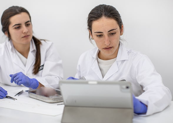 Alumnas de FP Sanidad en Córdoba